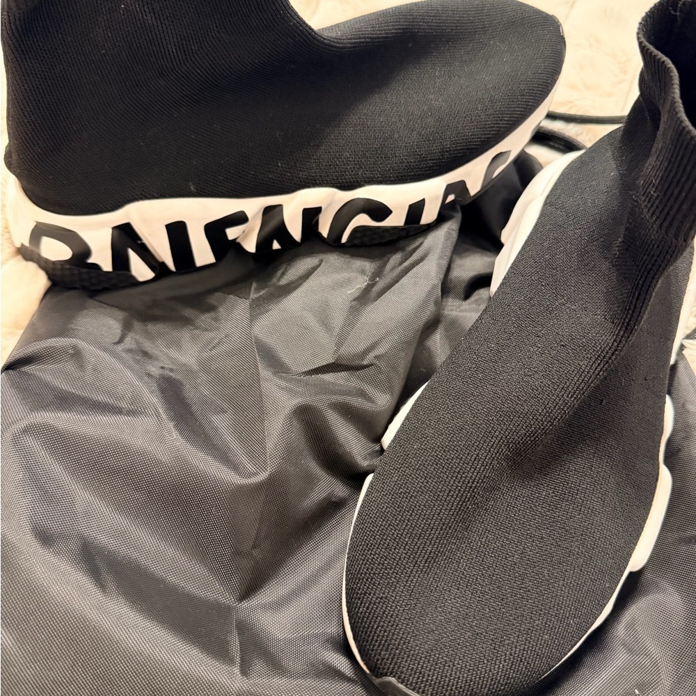 Balenciaga Black Sock Sneakers